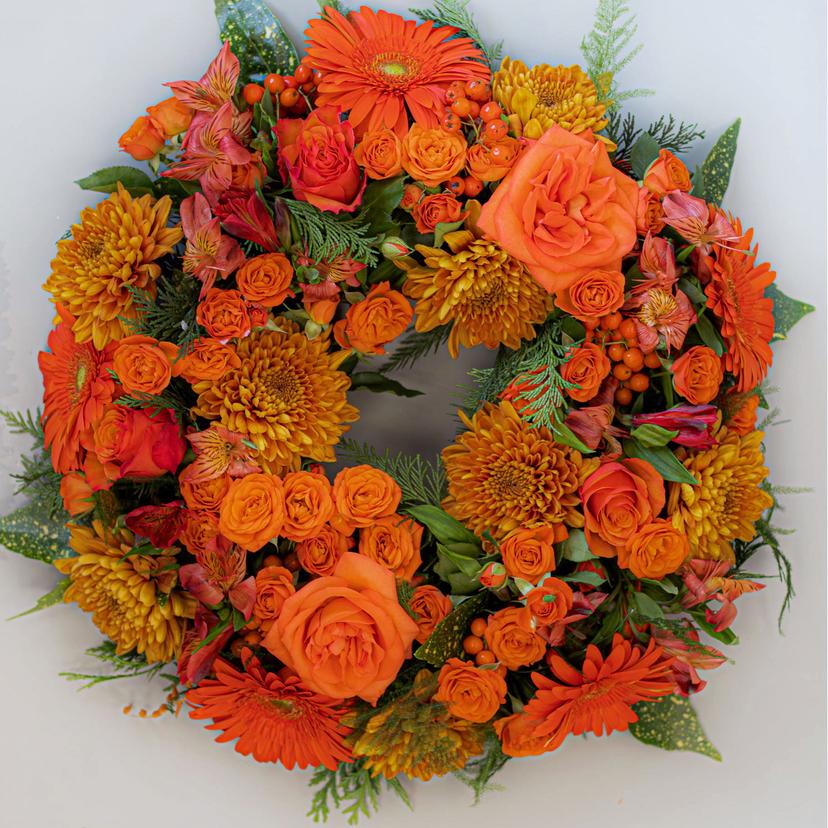 Autumn Sympathy Wreath